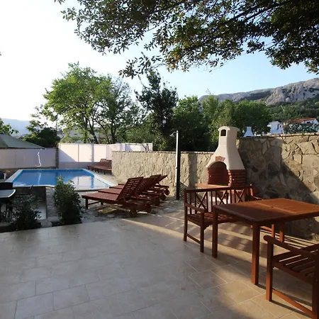 With Swimming Pool Baska, Krk - 18733 * Baška